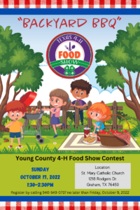 https://counties.agrilife.org/young/files/2022/10/4-H-Food-Show-Guidelines-2022-Young-County.pdf